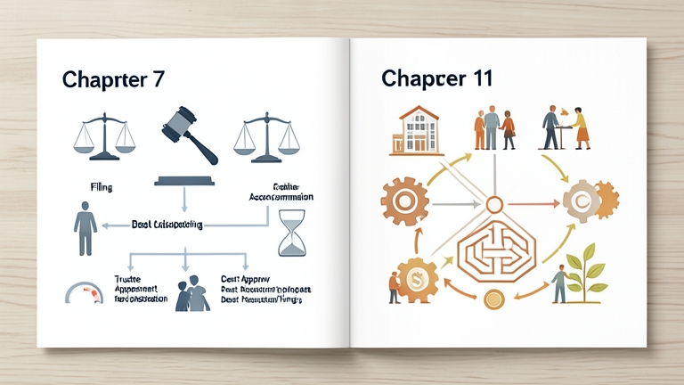 Chapter 7 vs Chapter 11 Difference