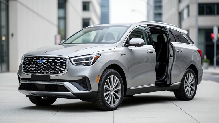 Genesis GV90 debuts with coach doors and 657hp AWD