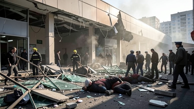 Russian double-tap attack on Ukrainian shopping mall kills at least 16