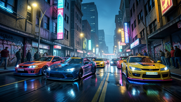 Heatwarped Racing Game Launches as Direct Need for Speed Underground 2 Clone
