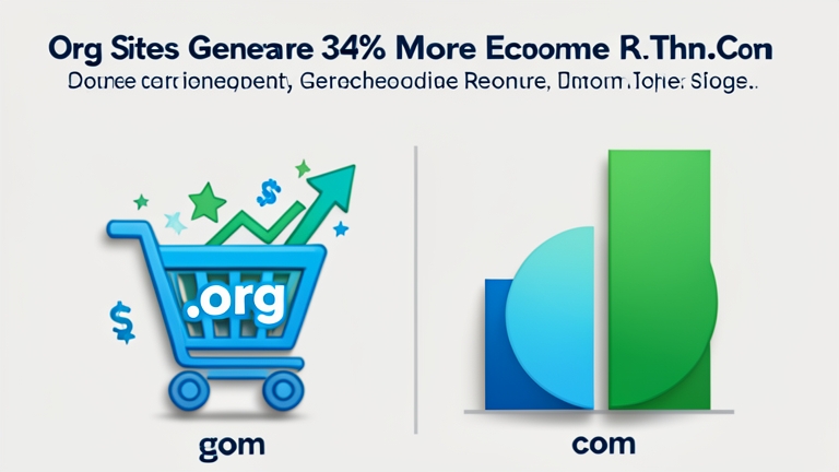 .Org Sites Generate 34% More Ecommerce Revenue Than .Com
