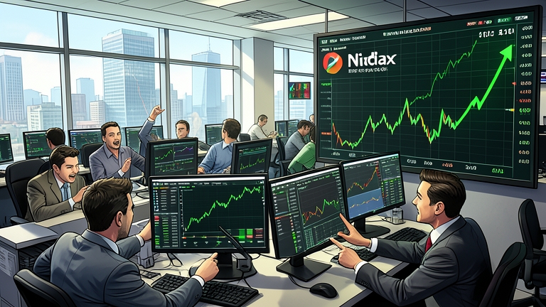 Nasdaq Jumps 411 Points on Nvidia Stock Soar in Today's Market