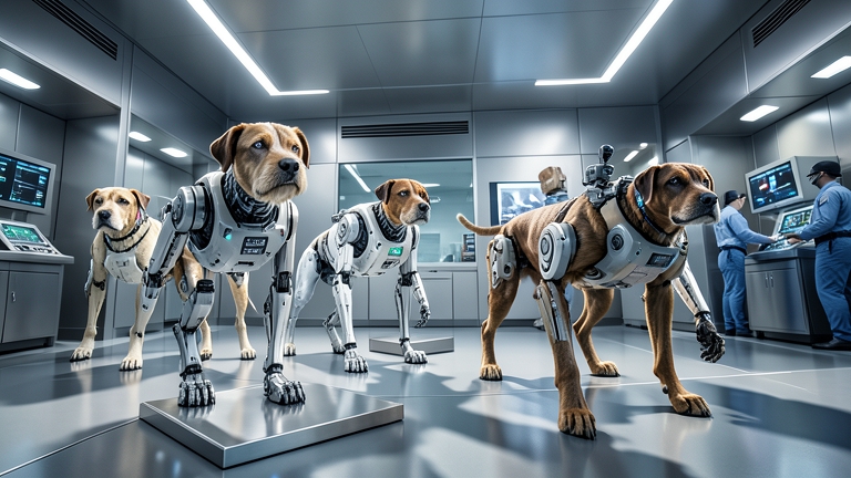ICE Plans  Million Spend on Dog-Like Robots