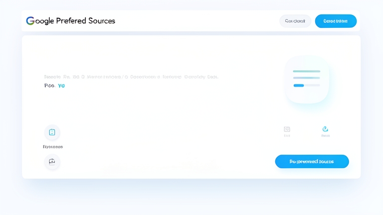 Google Preferred Sources embed cuts reader friction to one click