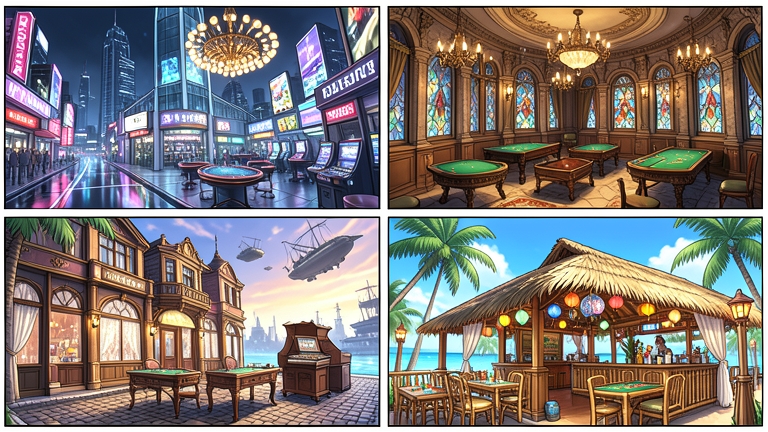 Anime Reveals Casinos as Decoration Across Four Series