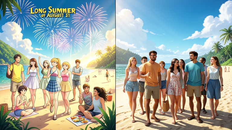 Long Summer of August 31 Gets Anime and Live-Action Adaptations
