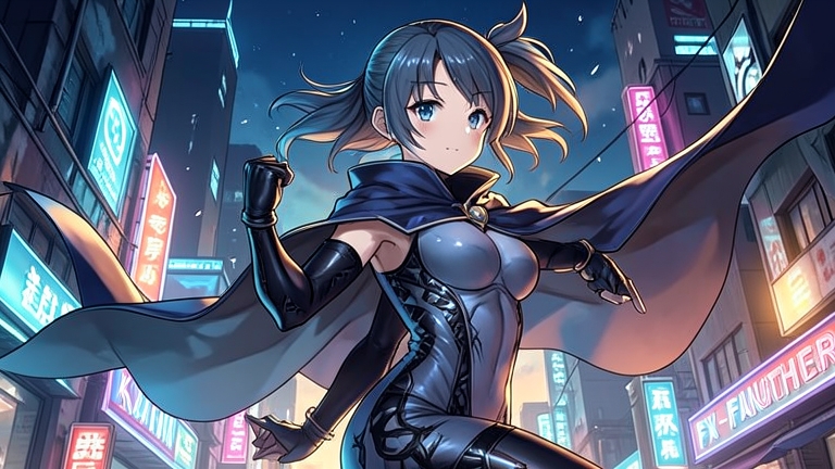 FX Fighter Kurumi-chan Reveals October 1 Premiere and Cast