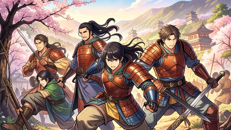 Nippon Sangoku Anime Gets 2nd Season
