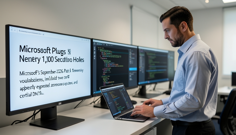 Microsoft Plugs Nearly 1,000 Security Holes