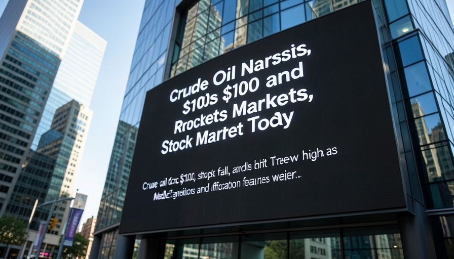 Crude Oil Nears 0 and Rockets Markets, Stock Market Today