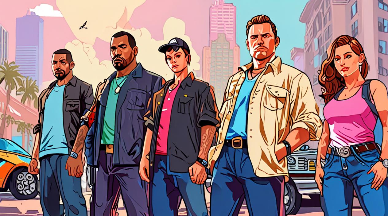 Grand Theft Auto Shows Evolution from 2D to GTA 6