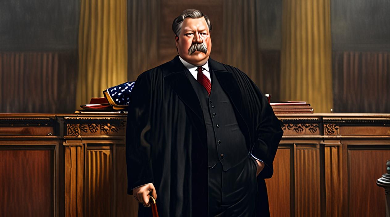 William Howard Taft Transforms from Portly President to Svelte Chief Justice