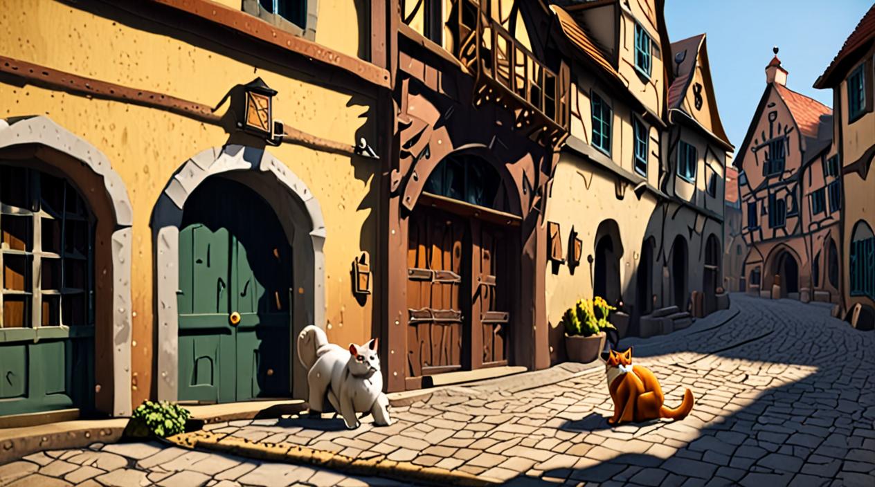 The Missing Tail Launches as Co-op Cat Puzzle in Medieval Town
