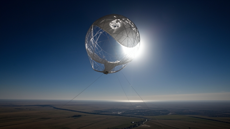 Anil Monnier capta el eclipse solar con globo estratosférico impreso en 3D