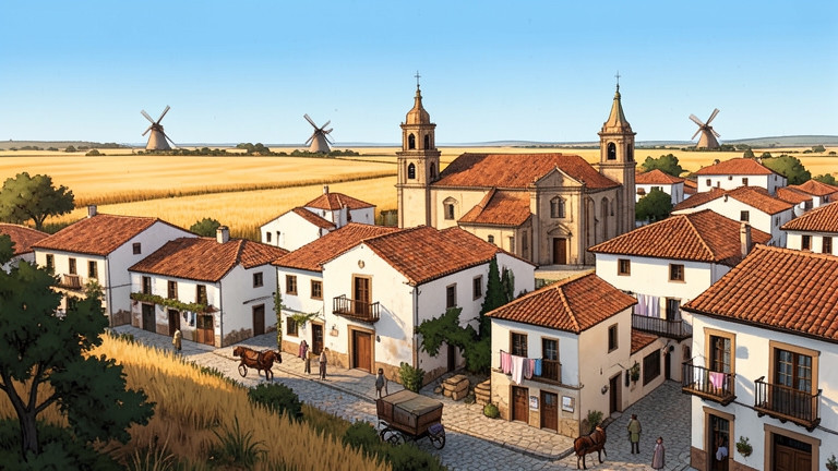 El lugar de La Mancha que Cervantes omitió en el Quijote es