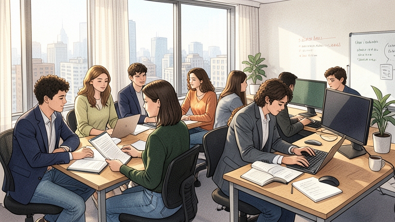 Generación Z rompe el estereotipo nini: 33% trabaja y estudia