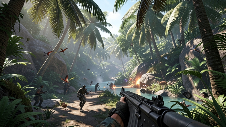 Project Medusa muestra 5 minutos de gameplay de Far Cry 3 mejorado