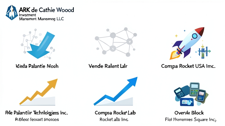 ARK de Cathie Wood vende Palantir y compra Rocket Lab y Block