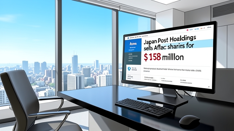 Japan Post Holdings vende acciones de Aflac por 1,58 millones de dólares