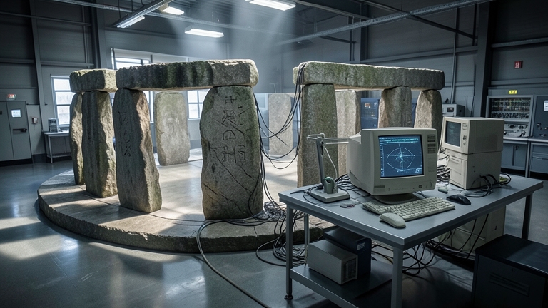 Hawkins conecta Stonehenge a un IBM y revela un observatorio de sol