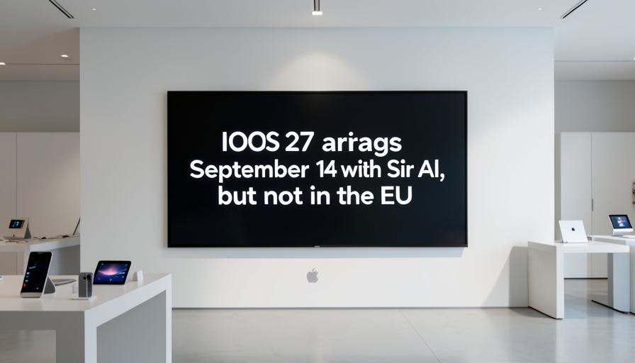 iOS 27 llega el 14 de septiembre con Siri AI pero sin
