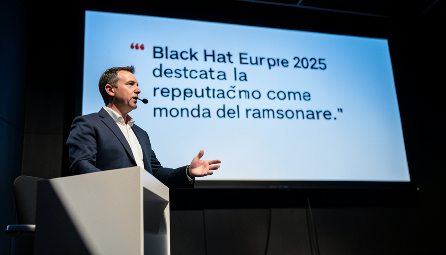 Black Hat Europe 2025 destaca la reputación como moneda del ransomware