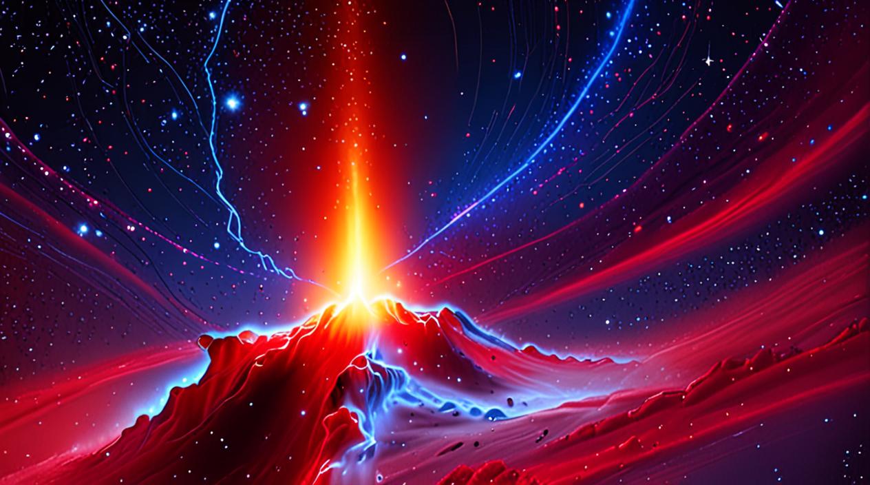 Simulación del universo temprano resuelve el misterio de los puntos rojos del